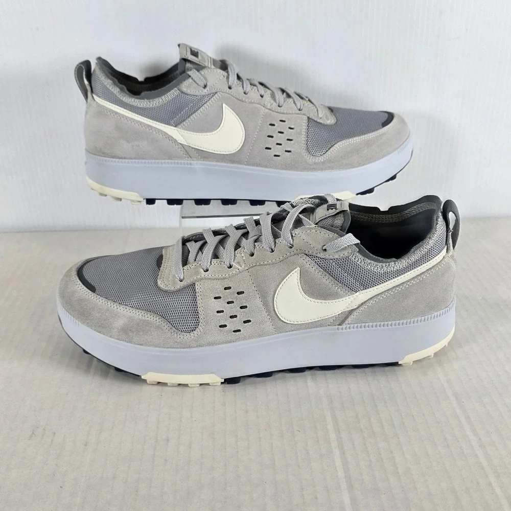 Nike C1TY Steel Platinum Gray Mens Size 13 Athletic Lifestyle Shoes Sneakers
